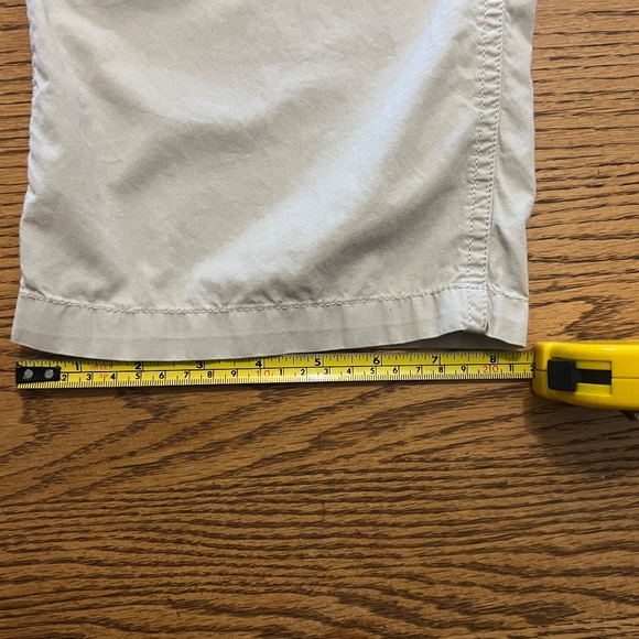 VTG Lauren Jeans Co. Ralph Lauren Womens Pants Size 14 Ivory Cream Flat Front - Picture 2 of 10